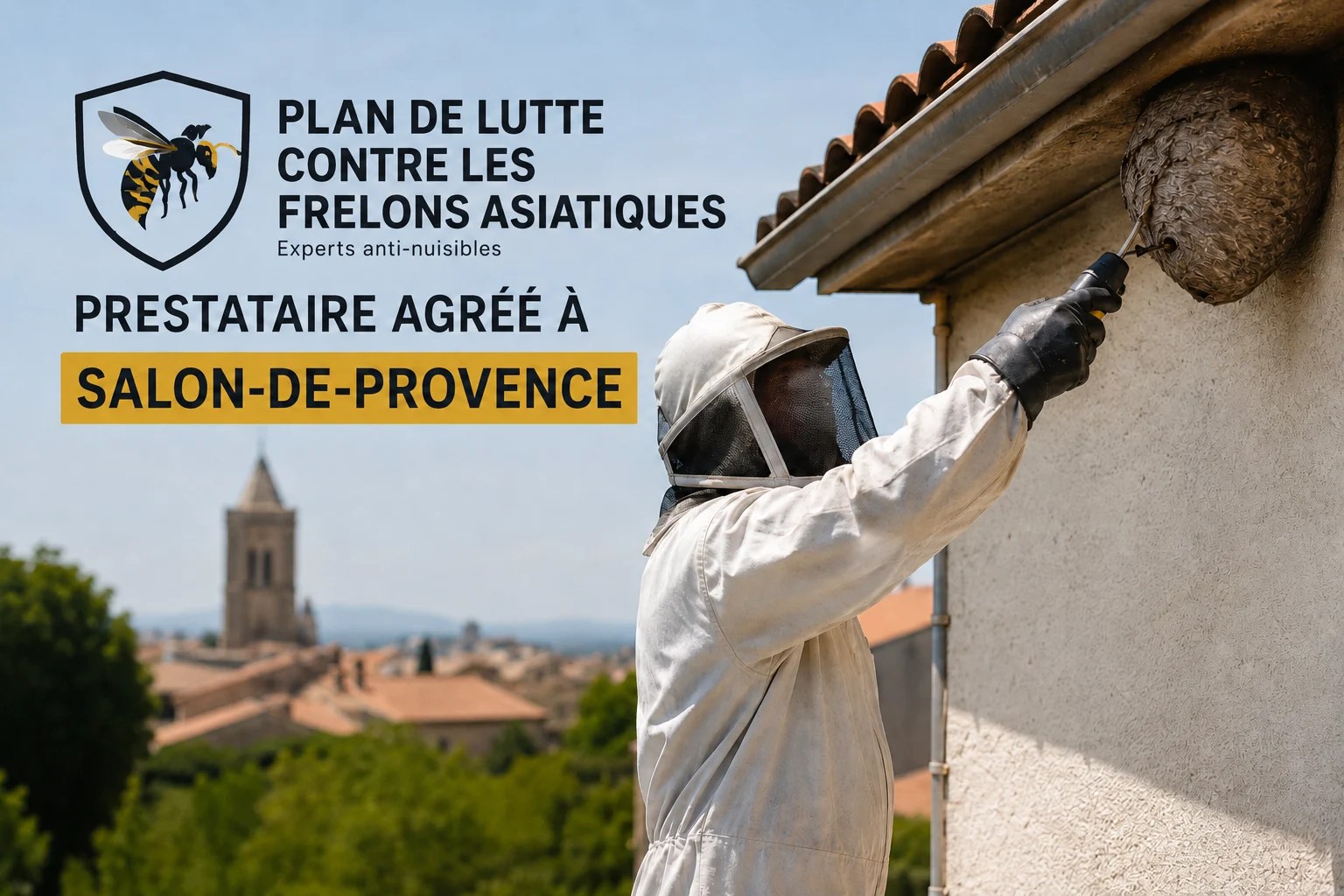 Plan de lutte contre les frelons asiatiques — Planète Nuisibles, prestataire agréé à Salon-de-Provence